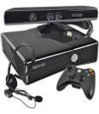 Xbox360 Slim 250GB Console with KINECT and 5 games