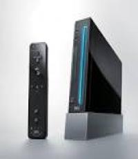 Wii Console(black With 2 Games And 1 Remote)