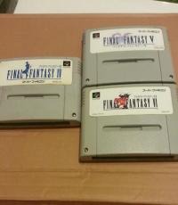 Super famicom Loose carts (Final Fantasy )