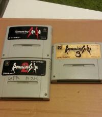 Super famicom Loose carts (Romancing Saga)