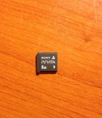8GB memory card