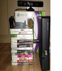 Xbox 360 320GB with Kinect ( including 14 games)