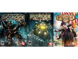 Bioshock 1, 2, AND iNFINITE. 3 GAMES.