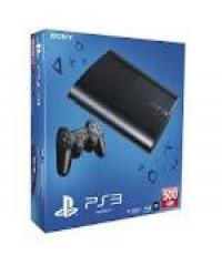 500GB PS3 Slim Black With 31 GAMES & 2 Controllers (usb cable)