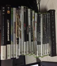 Xbox360 Slim 4GB and 21 games with 250GB external HDD and KINECT