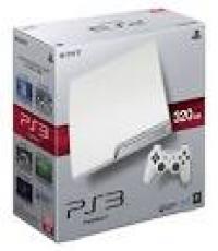 PS3 Slim console 320GB white w HDMI cable ,1 Original Controller