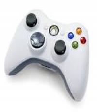 white Xbox360 Wireless Controller