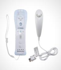 Wii Wii U remote and nunchuck (built in motion plus)