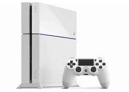 PS4 white glacier with FIFA15,watchdog,extra controller &stand