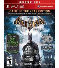 Batman: Arkham Asylum (Game of the Year 3D Edition)
