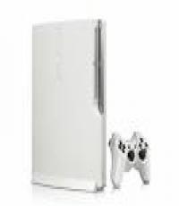 PS3 Slim White with 6 games