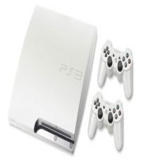 Playstation 3 White & Games Bundle (2 Controller for only $330)