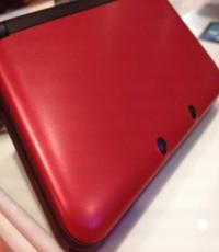 3DS XL Console Red(with warranty & original charger)