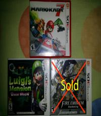 Luigi's Mansion: Dark Moon, Mario Kart 7 (US)