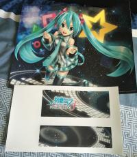 Hori Hatsune Miku Skin For PS3 Fat Console (Loose)
