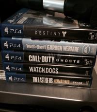 Watch Dogs, TLOU, PvsZ, COD ghost