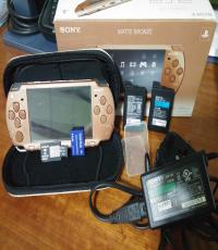 Used PSP Console slim (Matte Bronze )