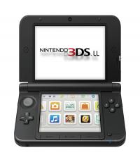 Black 3DS LL (JP Console w/ Monster Hunter 4 (no box)