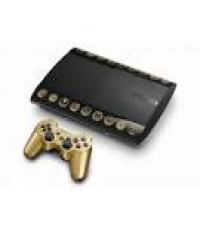 Playstation 3 Super Slim 250GB w/ Rare GOLD Controller