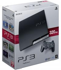 Sony Playstation 3 Slim 320 GB w. 12 Games