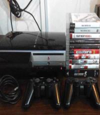 PS3 Console (BUNDLE, FREE 10 GAMES, 2 CONTROLLERS, AND MORE)