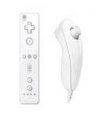 Wii Remote and Nunchuk OEM Controller - White (Brand New)