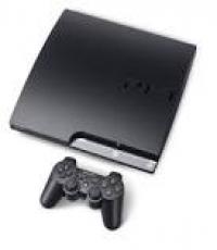 Playstation 3 Slim 250 GB with 3 game (console in white)