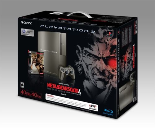 NEW Sony Playstation 3 40gb Metal Gear Solid Limited Edition