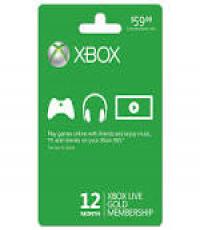 Xbox Live Gold Membership 12 Months