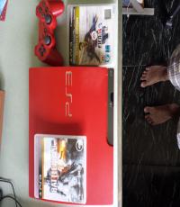 PS3 Slim Scarlet Red 320GB