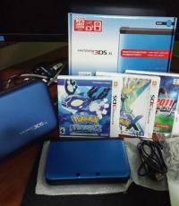3DS XL Blue Console (bought sept 2014 (Refurbished)