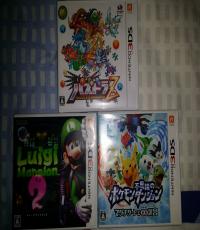 Luigi Mansion 2 / Puzzle & Dragons Z / Pokemon Mystery Dungeon