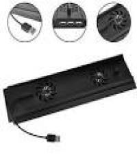 PS4 Vertical Stand with Build-in USB Fan