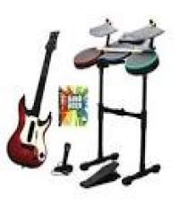 Band Hero Drums Guitar & Game (Game guitar/drums/mic Set)