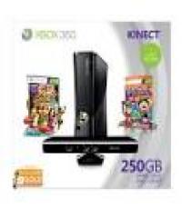 250GB XBox360 with Kinect and 3 Games