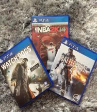 Game Bundle - Battlefield 4 / Watch Dogs / NBA 2k14