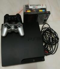 PS3 Bundle with 5 free games