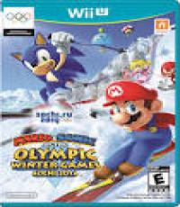 Wii u Mario and sonic at the winter Olympic