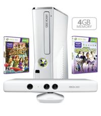 4GB Xbox 360 Console With Kinect