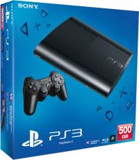 Playstation 3 Slim 500GB w Extra White Controller & Origin