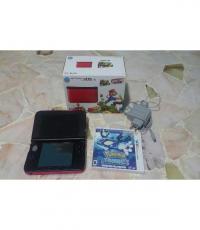 3DS XL Red Console w/ pre-installed Super Mario Land