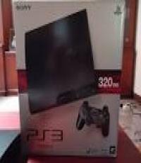 Playstation 3 Slim 320GB Black Console (FIFA 12 and GTA V)