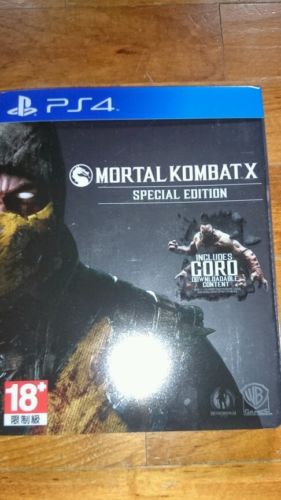 Mortal Kombat X Steebook Edition