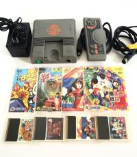 PC Engine Core Grafx 2 with games