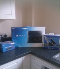 Sony PlayStation 4 500 GB Jet Black Console Playstation TV more