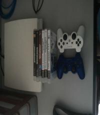 PS3 Bundle including 2 controllers, 6 games