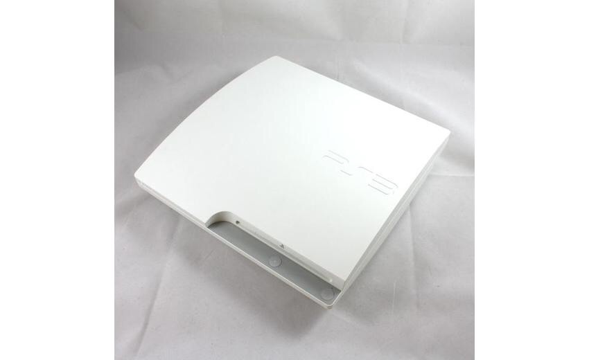 PS3 slim white with MOVE accessories and games