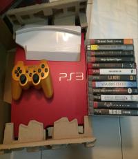 Slim 320gb Crimson Red Edition w/ 12 games