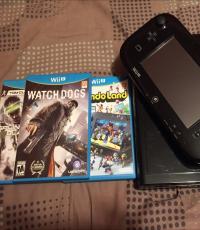 Used Wii U 32gb with games