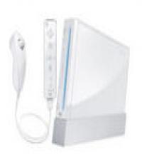 Nintendo Wii (White) 2 remote ctrl & 2 nun chuck with Wii Sports